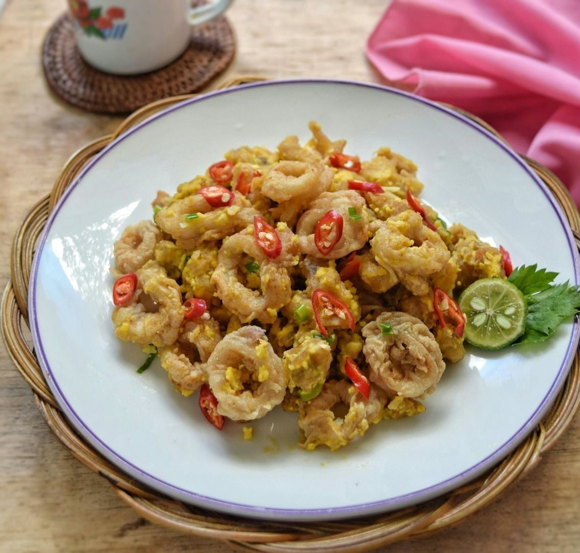cumi telur asin