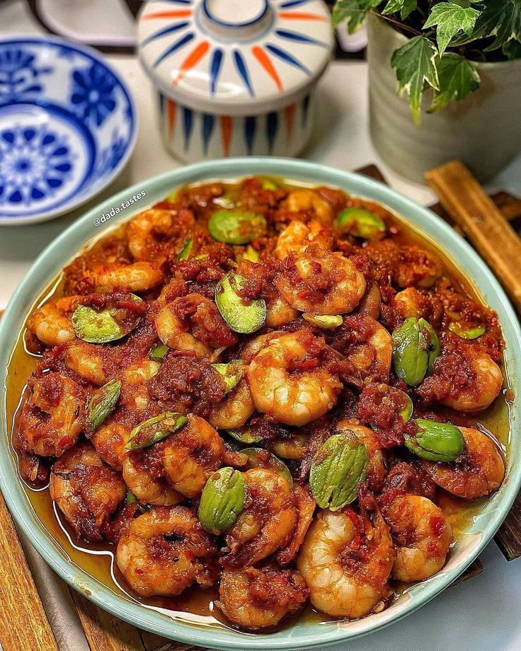 sambal udang pete